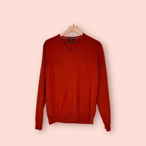 Massimo Dutti 100% Cashmere Sweater (Burnt Orange)
